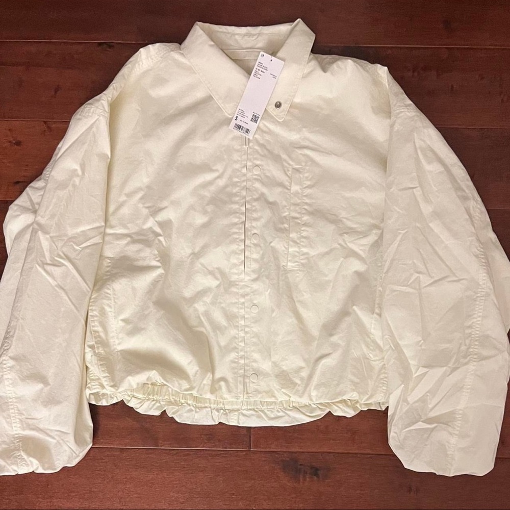 UNIQLO U x LEMAIRE Volume Sleeve Cocoon Blouson Off-White Women’s Size S
